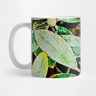 green leaves Mug